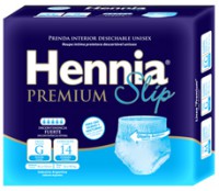 Slip Premium Grandes 50 - 90Kg x 80 Un *Hennia